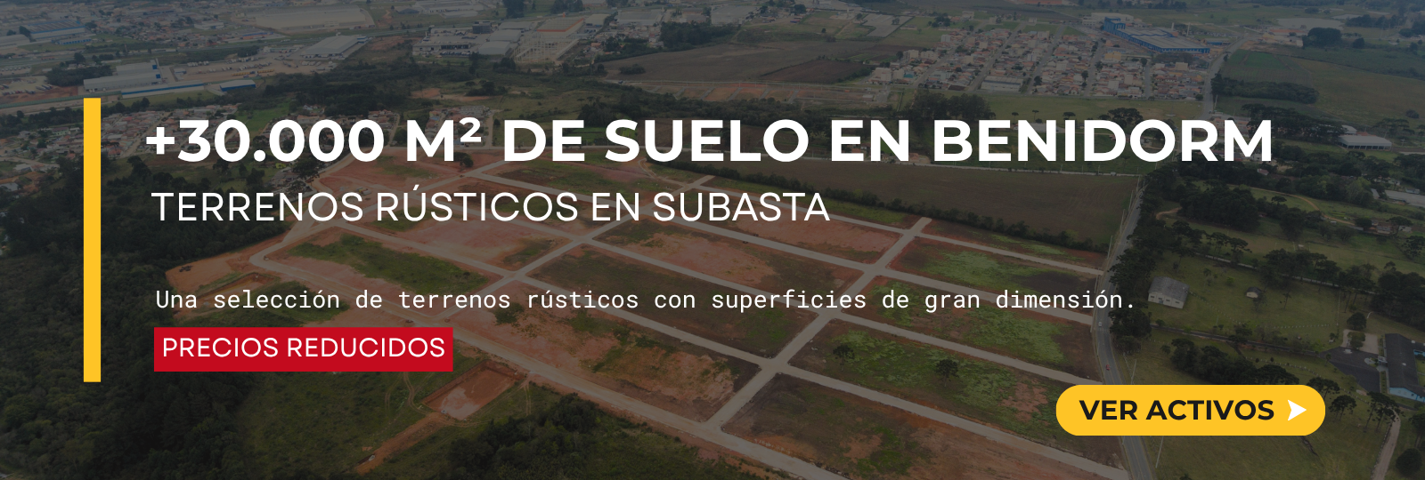 Set of rural plots in Benidorm - Commercial Court No. 1 of Alicante